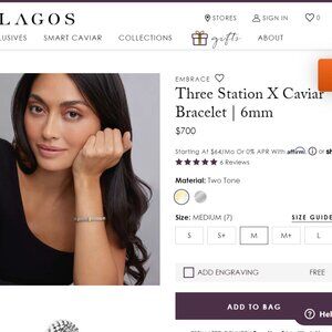 Lagos Three Station X Caviar Bracelet